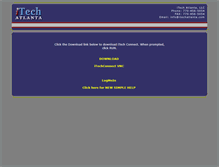 Tablet Screenshot of connect.itechatlanta.com